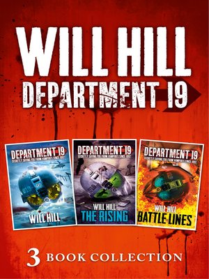 cover image of Department 19, The Rising, and Battle Lines